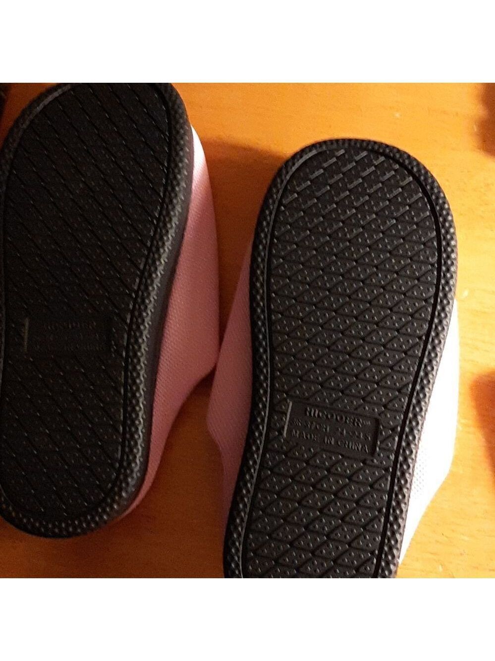 NWT Memory Foam Slippers for Women Slip on Cotton Non-Slip Rubber Size 5 / 5.6 - Picture 10 of 10